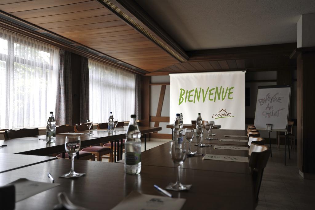 Hotel Restaurant Le Chalet Cortaillod Bagian luar foto